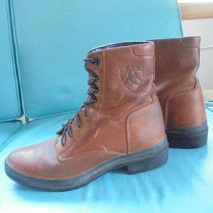 ARIAT Paddock leather lace up boot 7 B